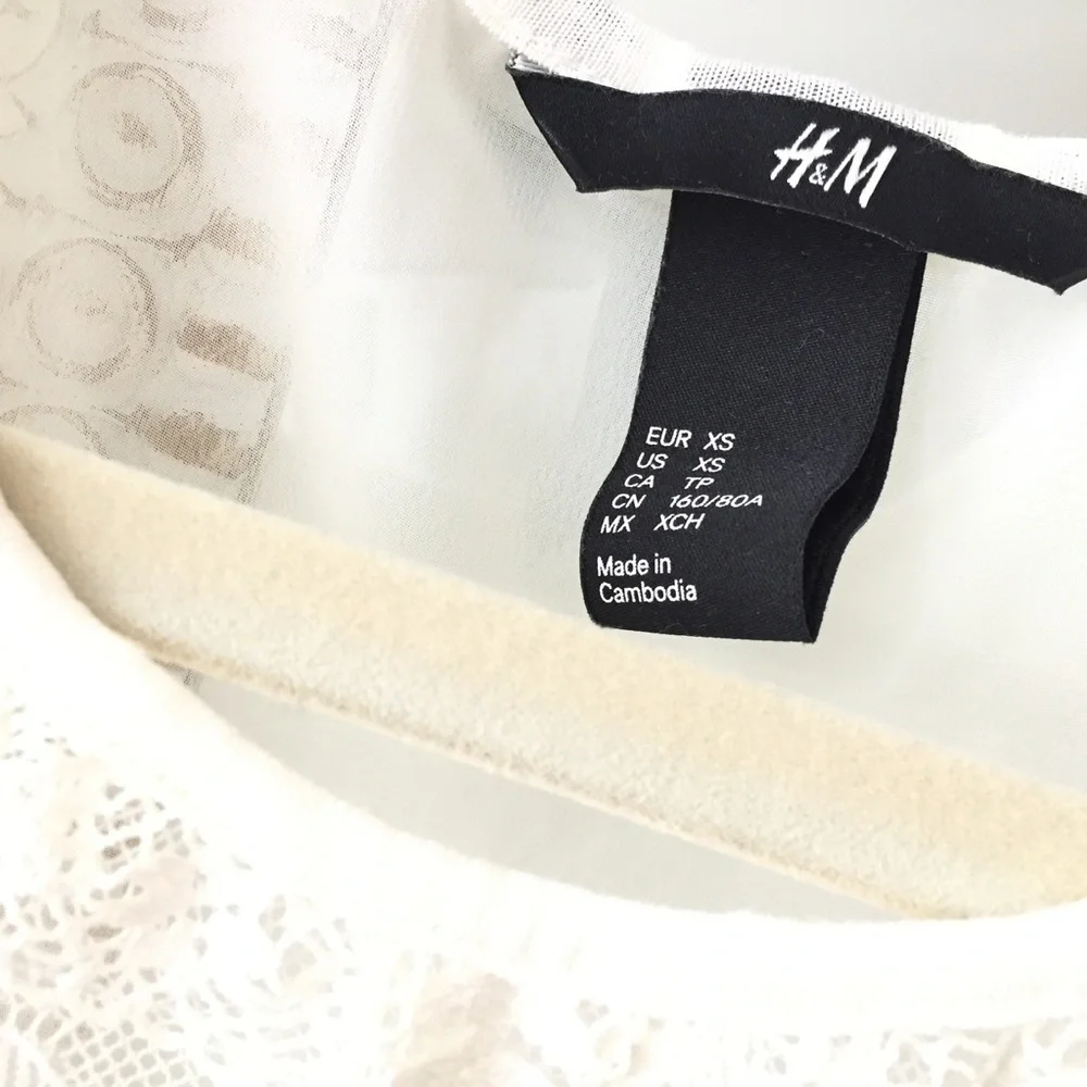 H&M lace sleeveless top - Picture 4 of 5